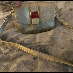 Ivanka Trump Crossbody metallic purse